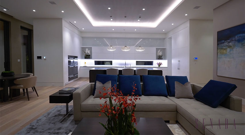 VILLA BIANCA | Custom luxury lighting by Terzani