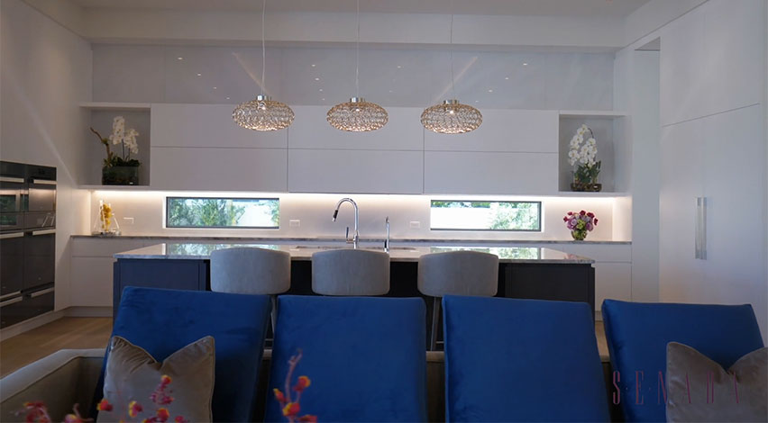 VILLA BIANCA | Custom luxury lighting by Terzani