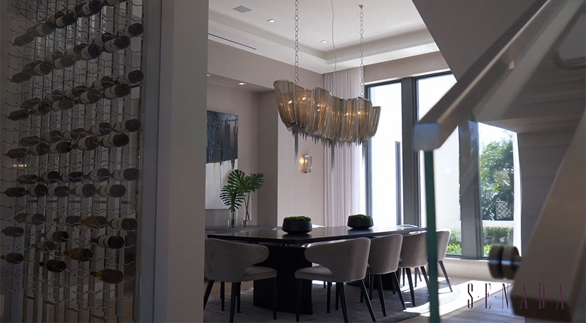 VILLA BIANCA | Custom luxury lighting by Terzani