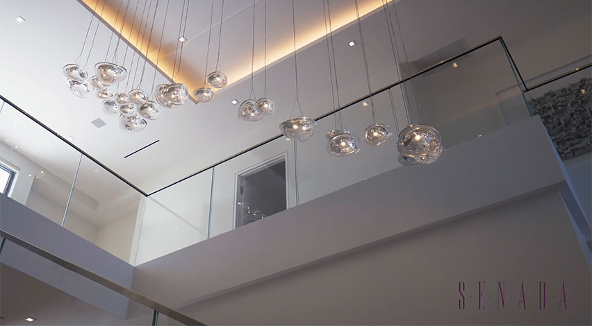 VILLA BIANCA | Custom luxury lighting by Terzani