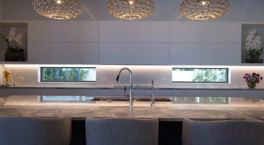 VILLA BIANCA | Custom luxury lighting by Terzani