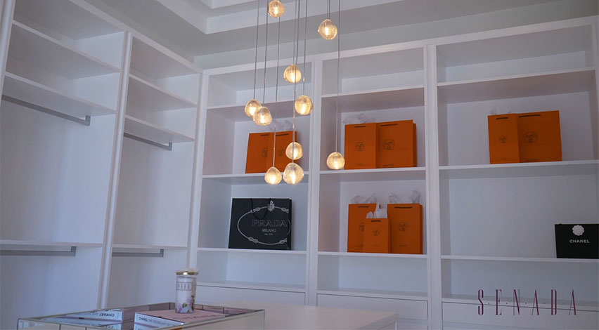 VILLA BIANCA | Custom luxury lighting by Terzani