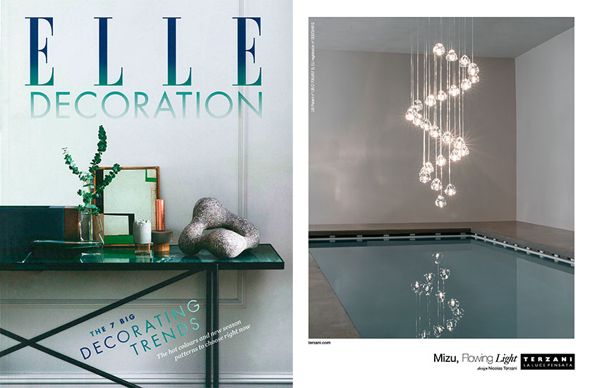 Mizu featured in Elle Decoration UK | April Issue