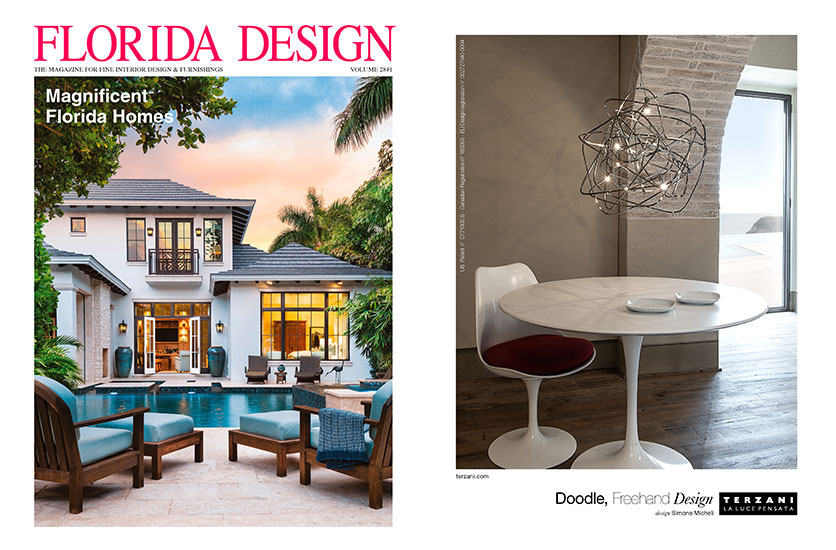 Doodle & Kika featured in Florida Design | 28.1 Issue