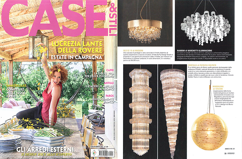 Magdalena featured in Case&stili