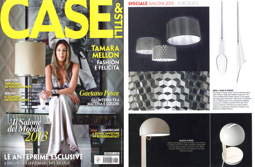 Voxel and Calle featured in Case&stili