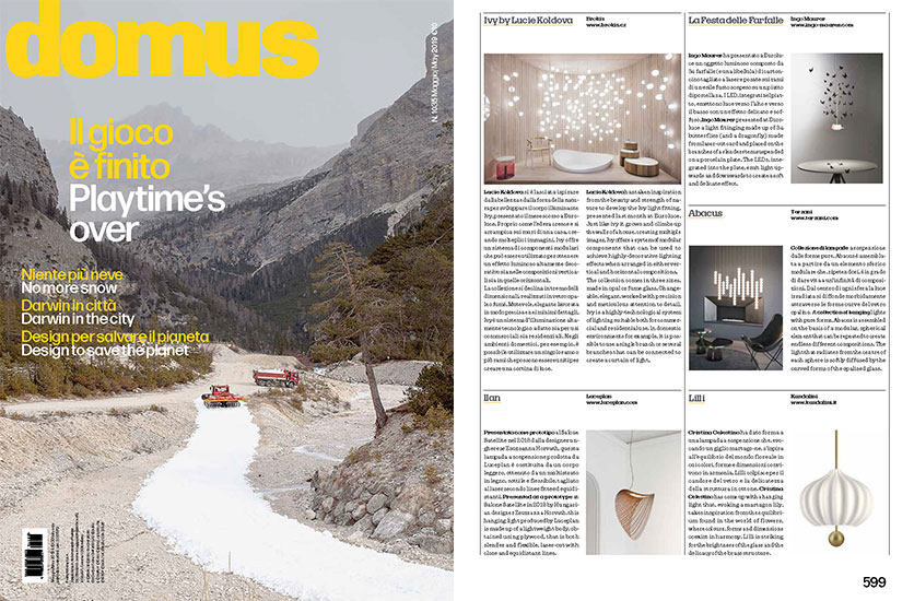 Abacus featured in Domus | May Issue