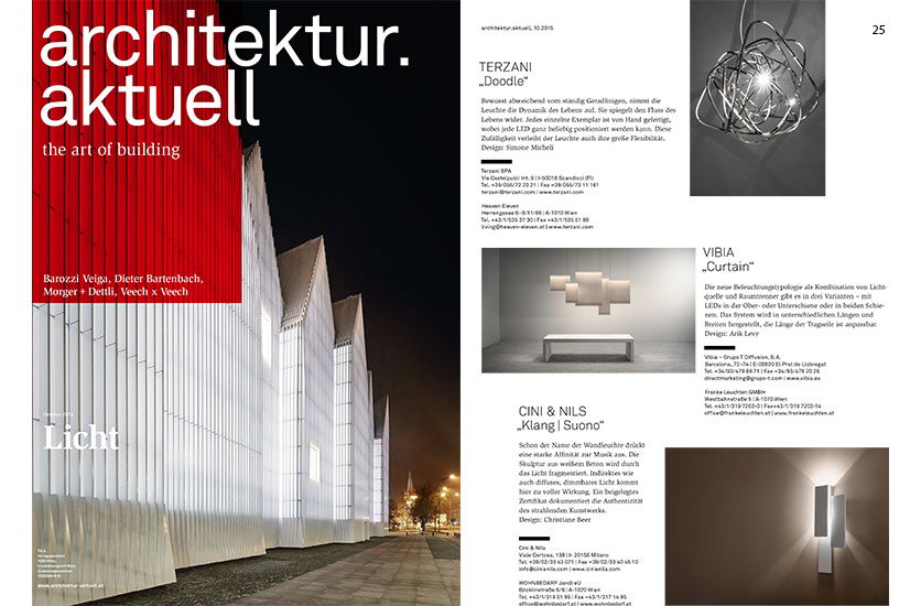 Doodle featured in Architektur Aktuell