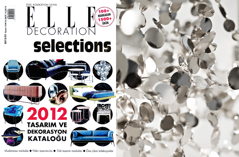 Terzani products featured in Elle Decoration