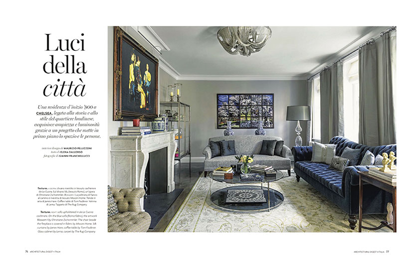 Soscik featured in AD Italia | June Issue