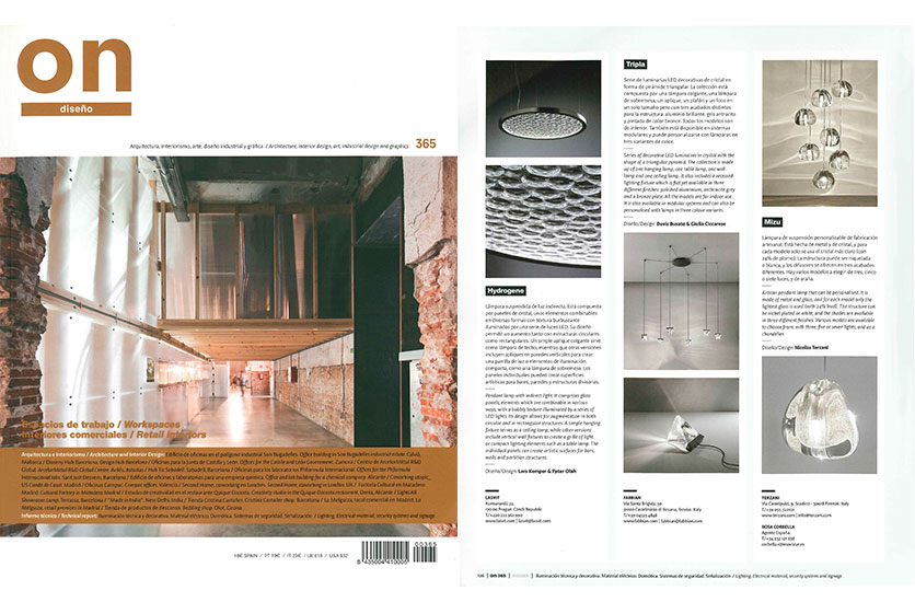 Mizu featured in On diseno