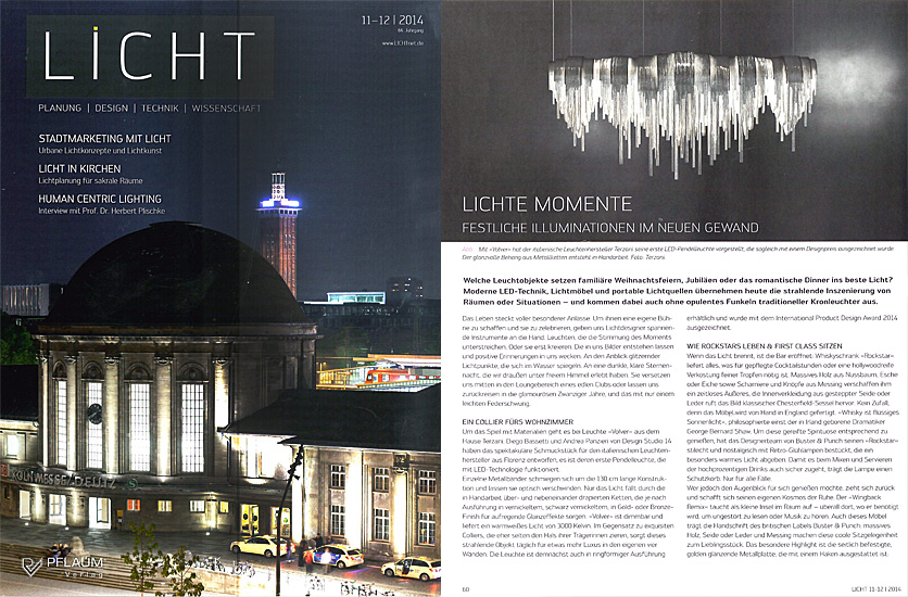 Volver featured in Licht