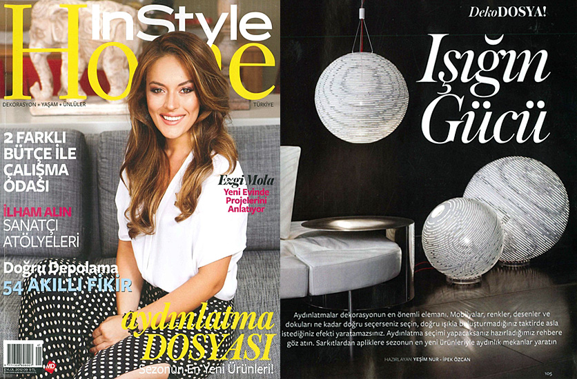 Magdalena featured in Instyle home