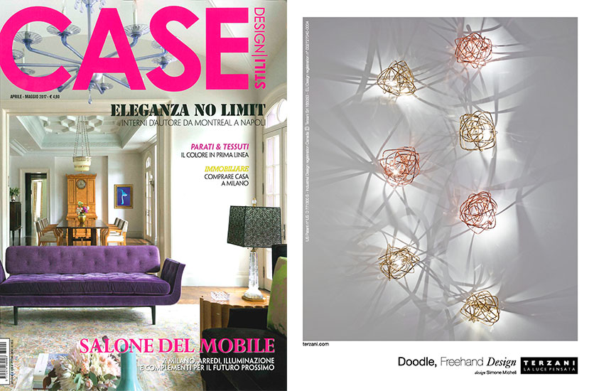 Mizu featured in Case Design Stili | April Issue