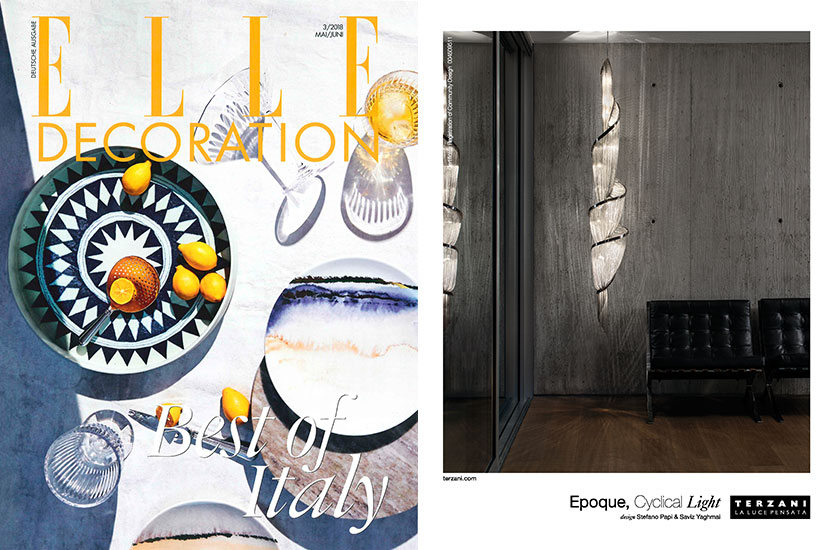 Epoque featured in Elle Decoration Germany | May/June Issue