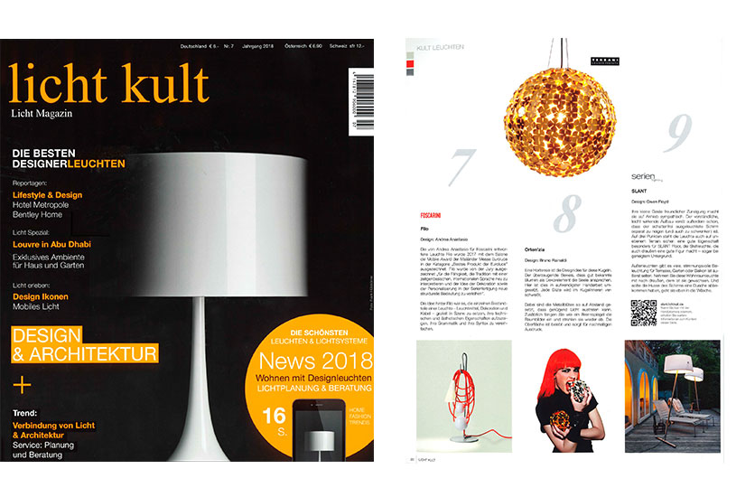 Argent & Orten'zia featured in Licht Kult | 7 Issue