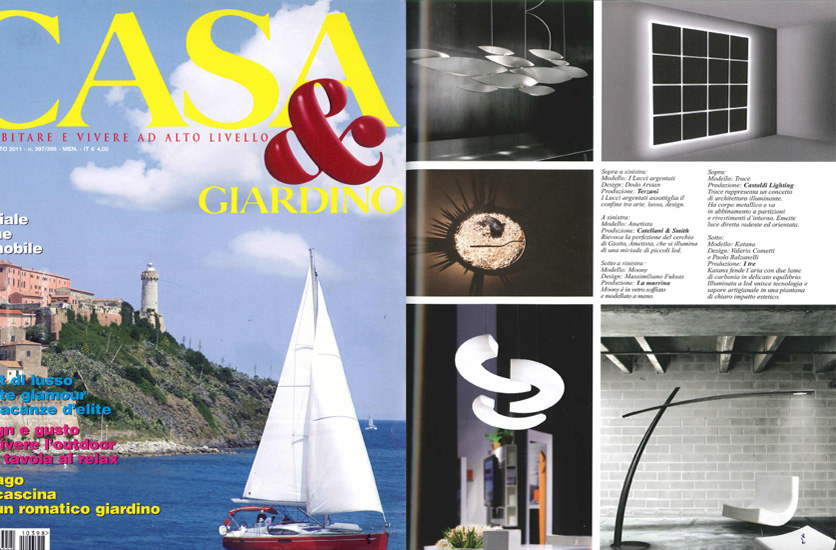 I Lucci Argentati featured in Casa e giardino