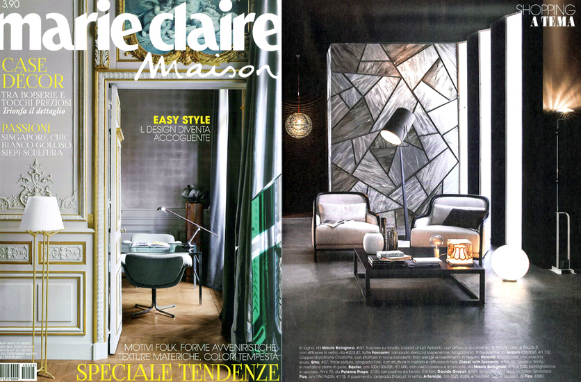 Magdalena featured in Marie claire 