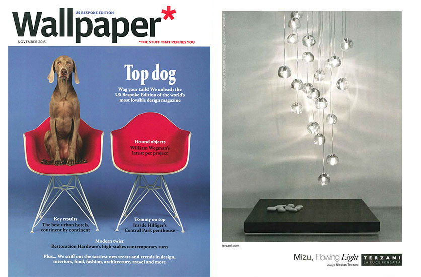 Mizu featured in Wall Paper US 