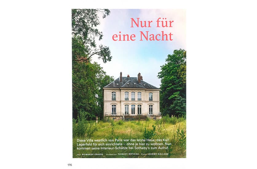 Stream featured in AD Germany | October Issue