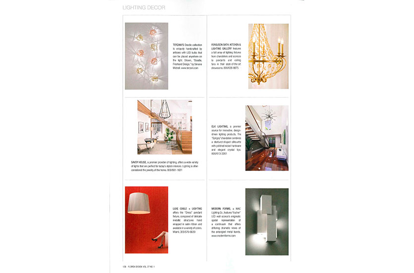 Doodle featured in Florida Design | 27.1 Issue