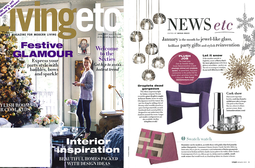 Mizu featured in Living etc