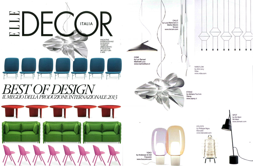 Calle featured in Elle decor