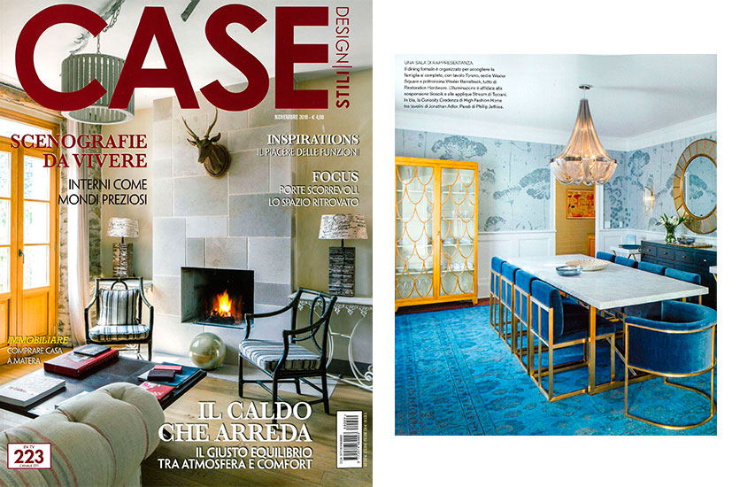 Soscik featured in Case Design Stili | November Issue