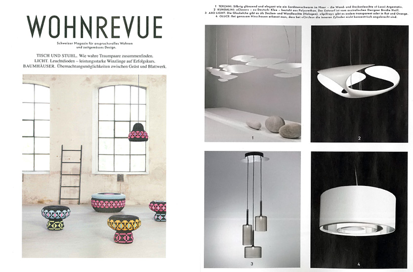I Lucci Argentati featured in Wohnrevue