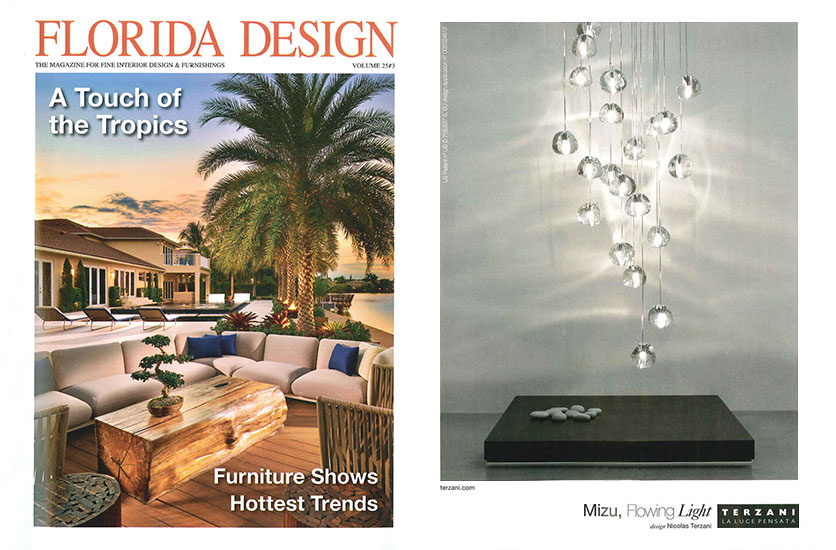 Mizu featured in Florida Design 