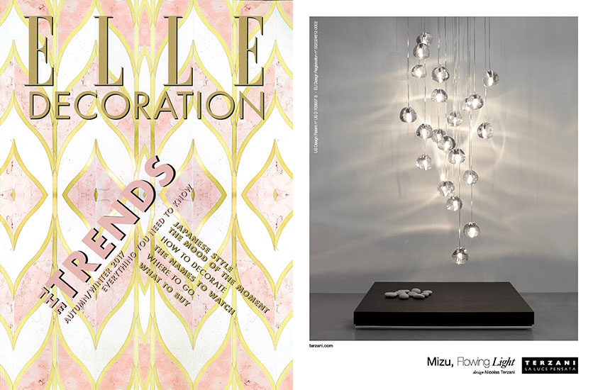 Mizu featured in Elle Decoration Uk | August Issue