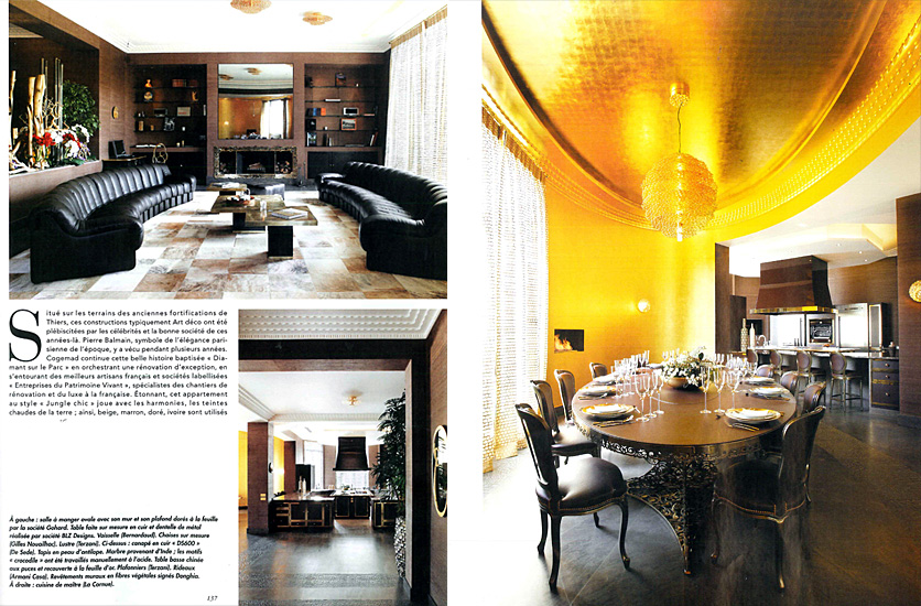 Tresor and Orten'zia featured in Interieurs