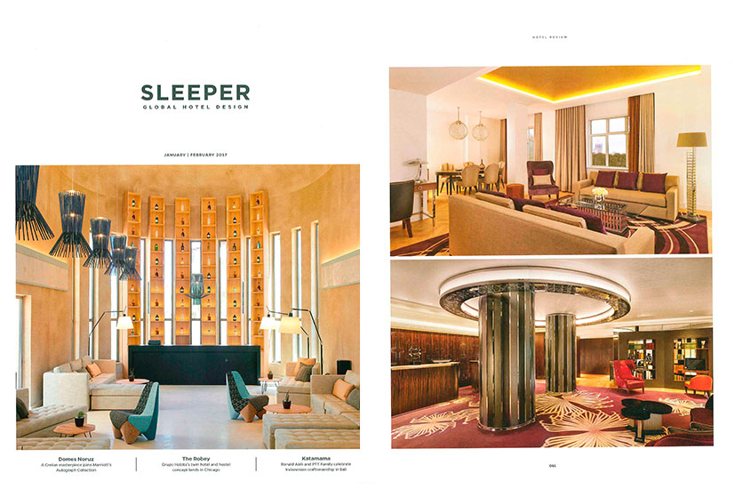 G.r.a featured in Sleeper | January/February Issue