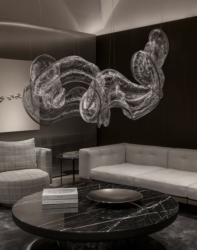 Genesis, floating  knit.