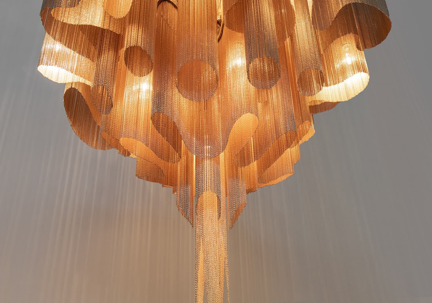 Stream, iridescent light.