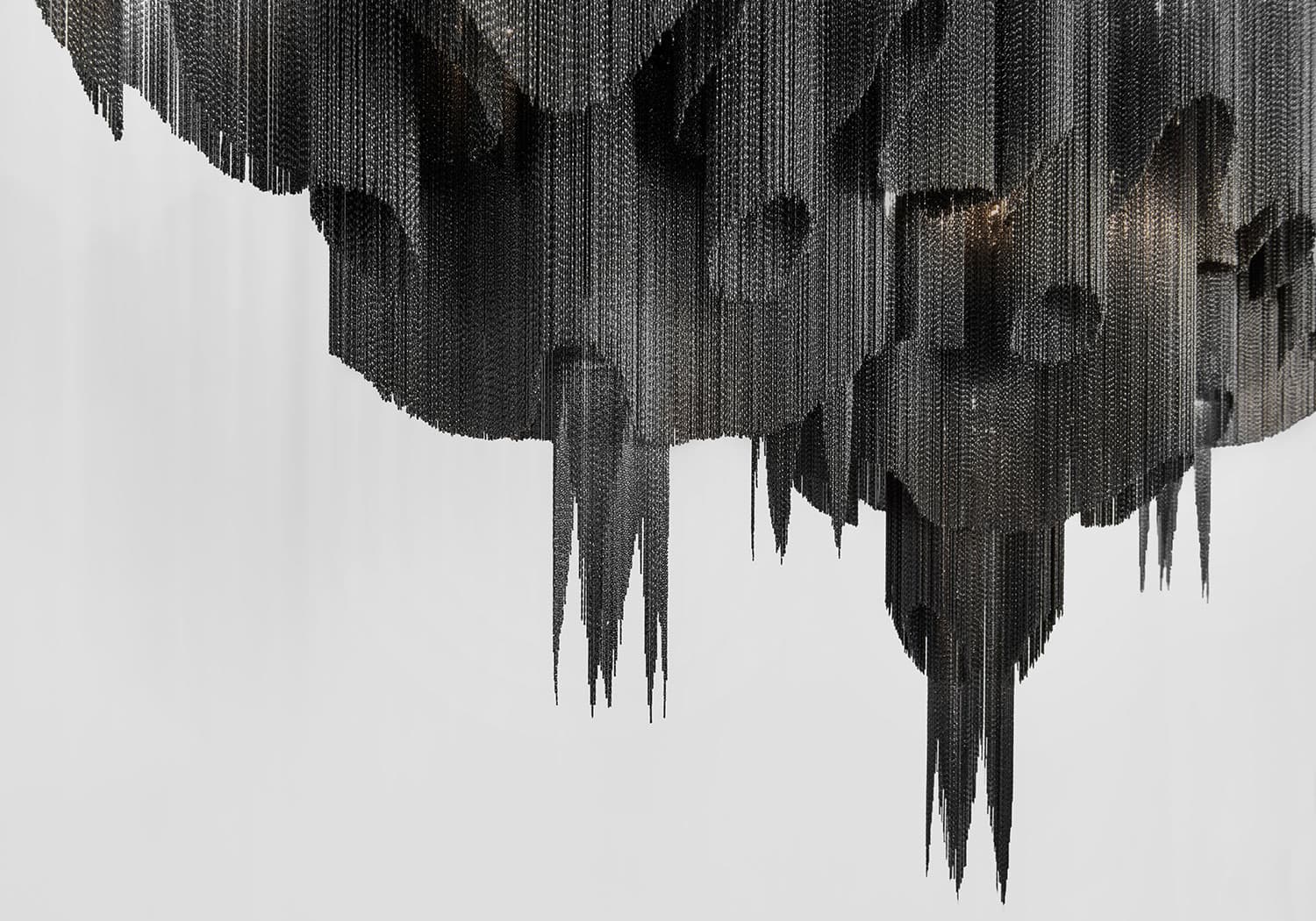 Stream, iridescent light.