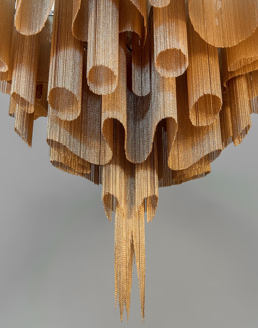 Stream, iridescent light.